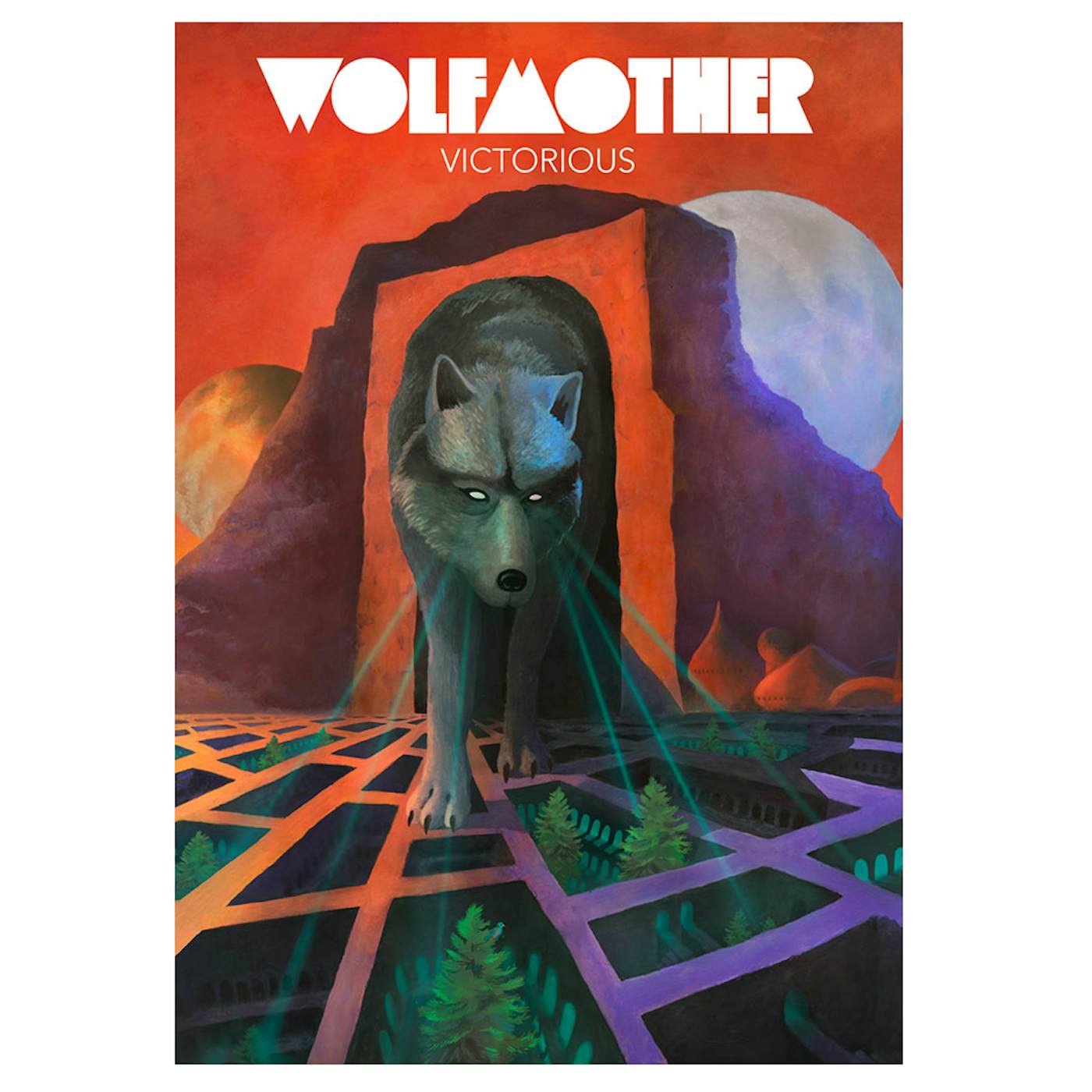 Wolfmother Victorious Album Litho