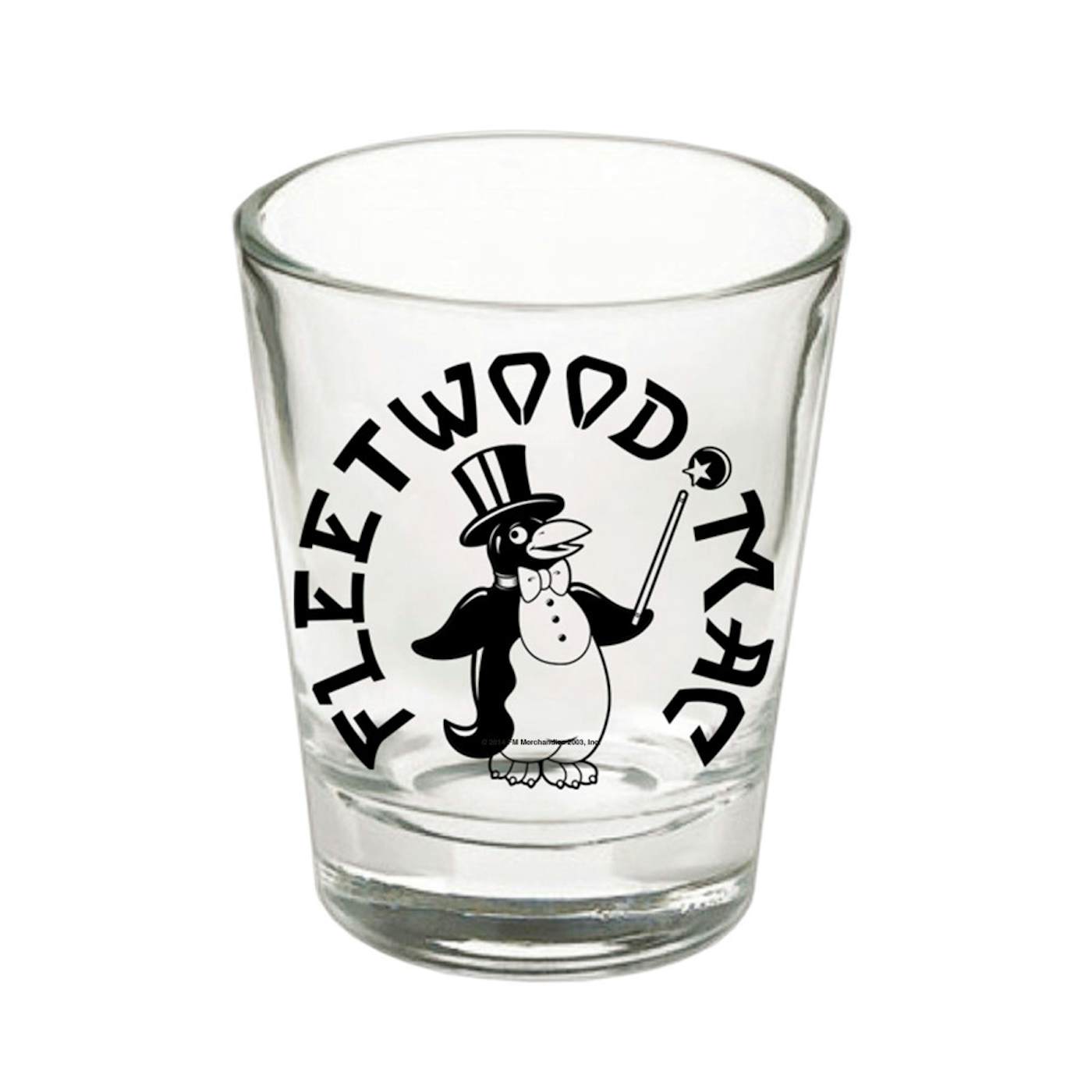 Fleetwood Mac Penguin Logo Shot Glass