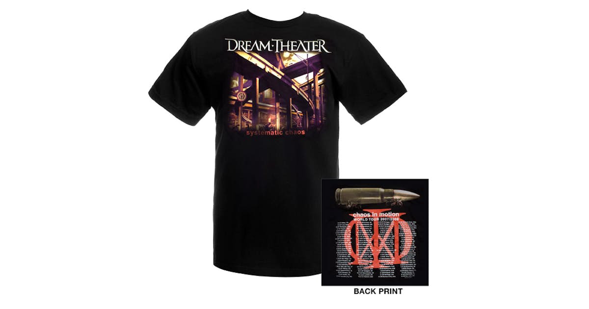 Dream Theater Systematic Chaos Event Tee