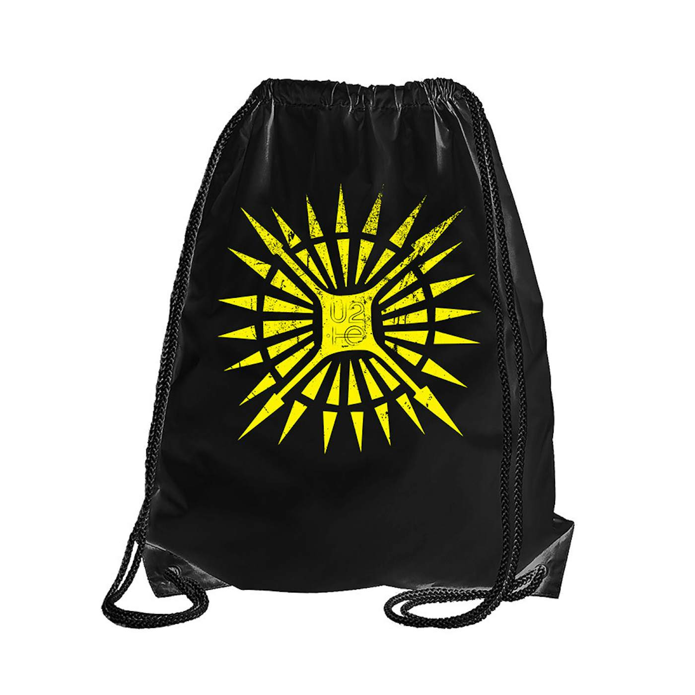 U2 Innocence + Experience Tour Logo Drawstring Tote Bag