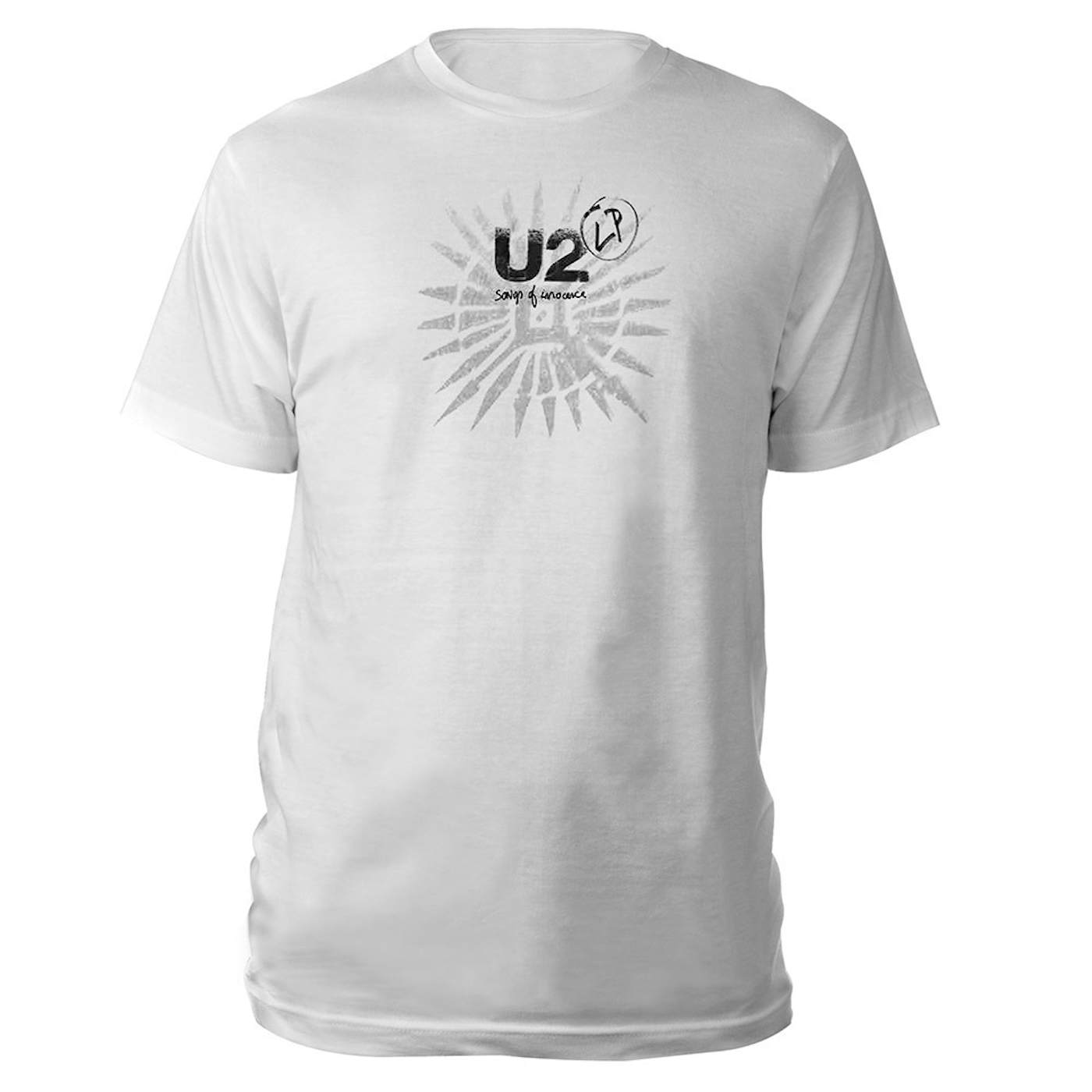 U2 Songs Of Innocence Tattoo/LP T-Shirt (White) (Vinyl)