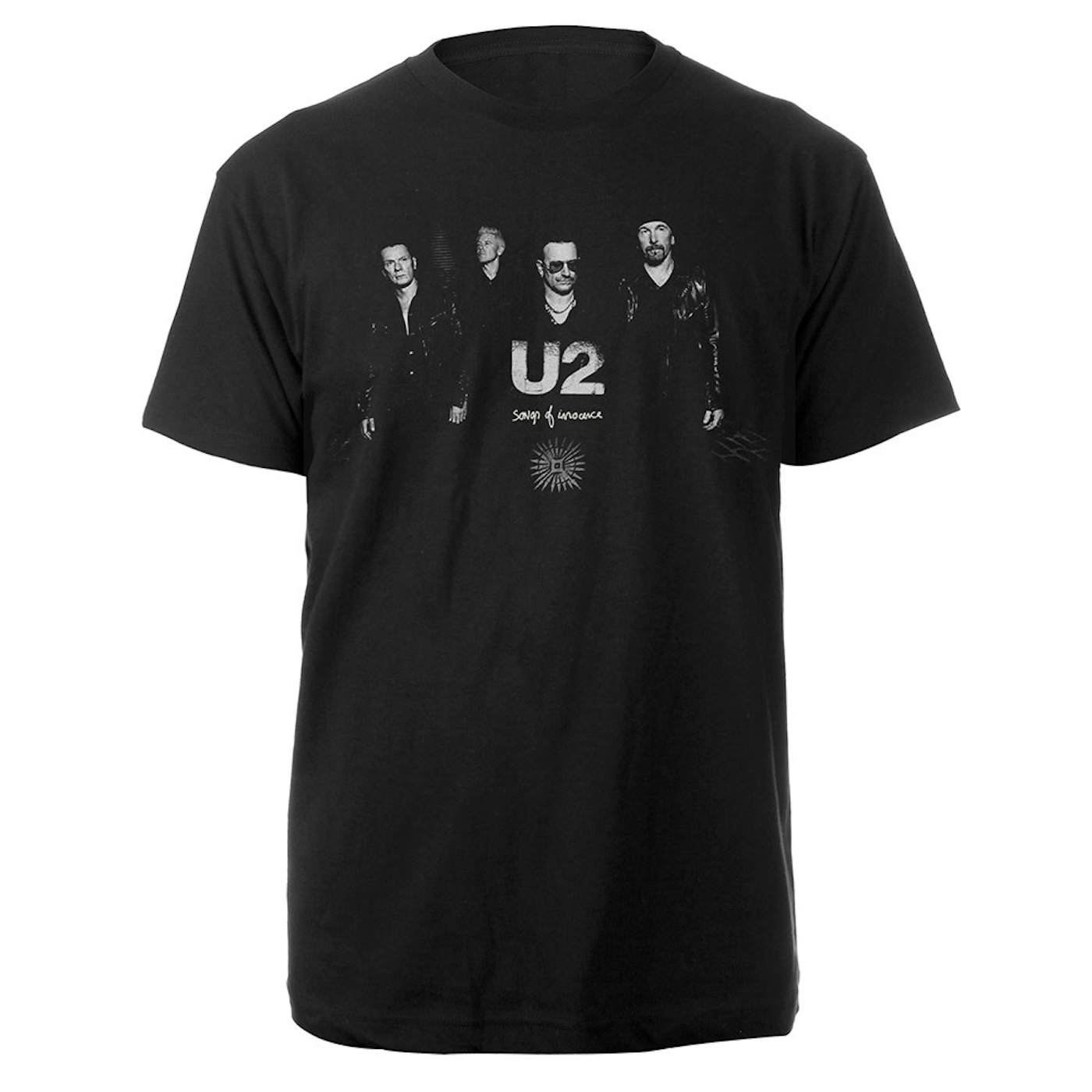 U2 Songs Of Innocence Photo T-shirt (Black)