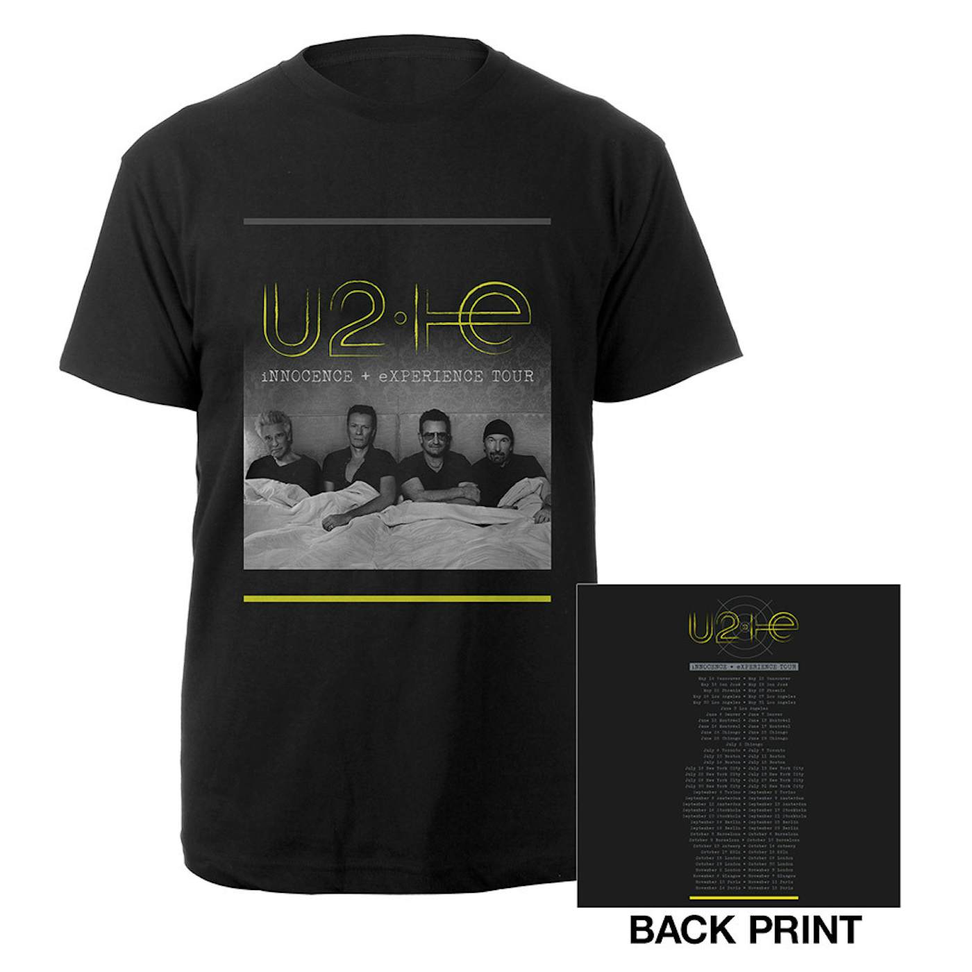 U2ie Tour Official Men's T-shirt