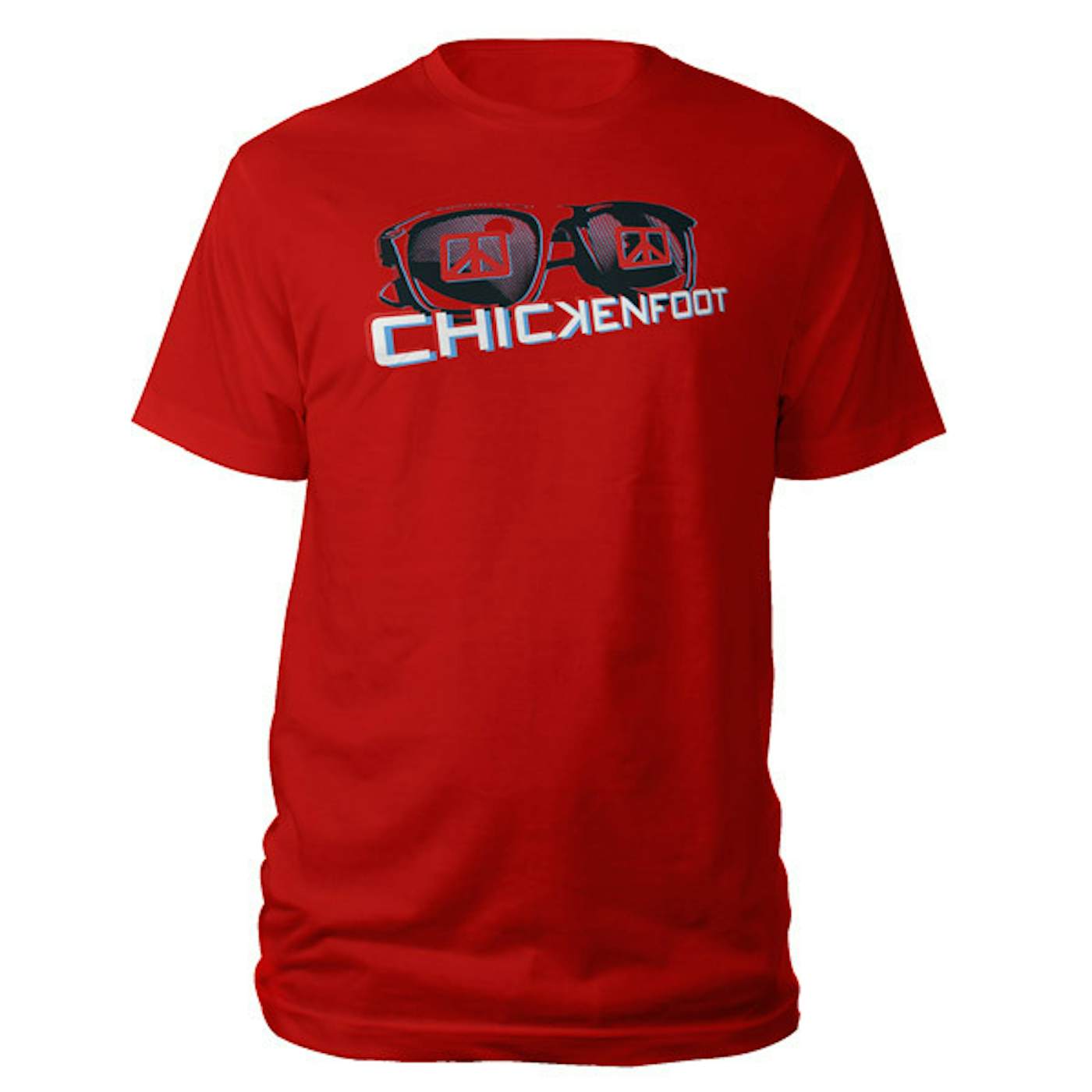 Exclusive - Chickenfoot 3D Glasses Tee