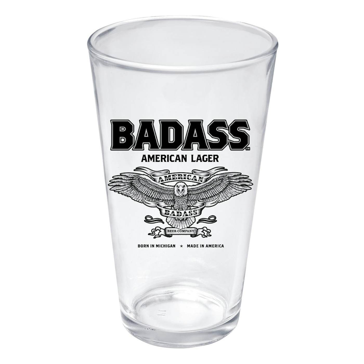 Kid Rock Badass American Lager Pint Glass