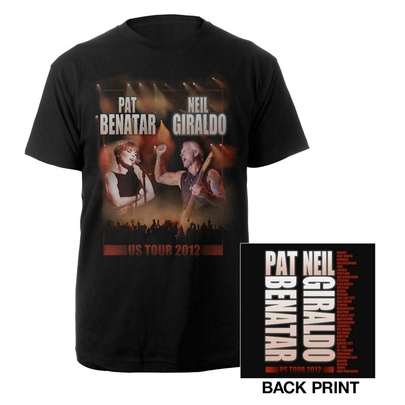 Pat Benatar and Neil Giraldo Live in the US Tour 2012