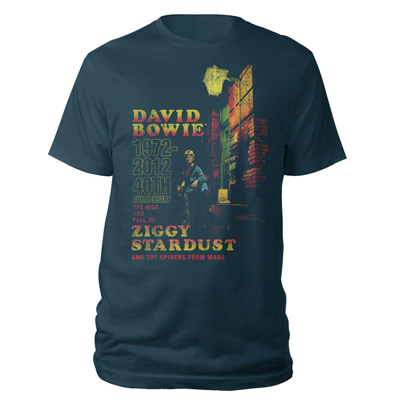 David Bowie 40th Anniversary Ziggy Stardust T-Shirt