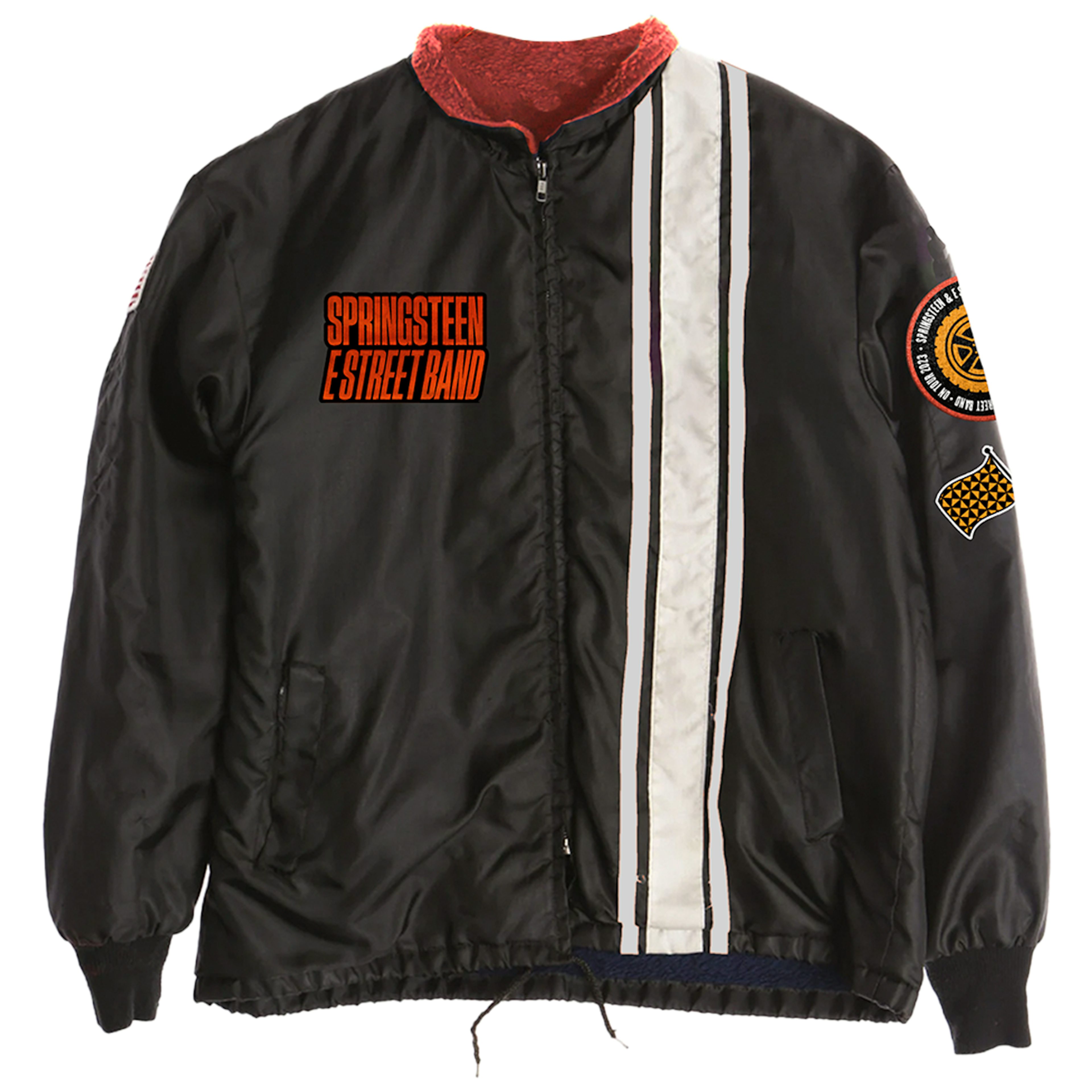 Bruce Springsteen Springsteen and E Street Band Racing Bomber Jacket