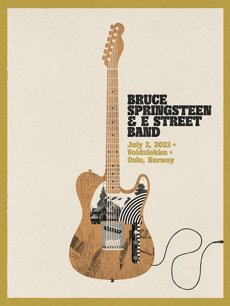 Oslo July 2nd Bruce Springsteen and the EStreet Band World Tour 2023