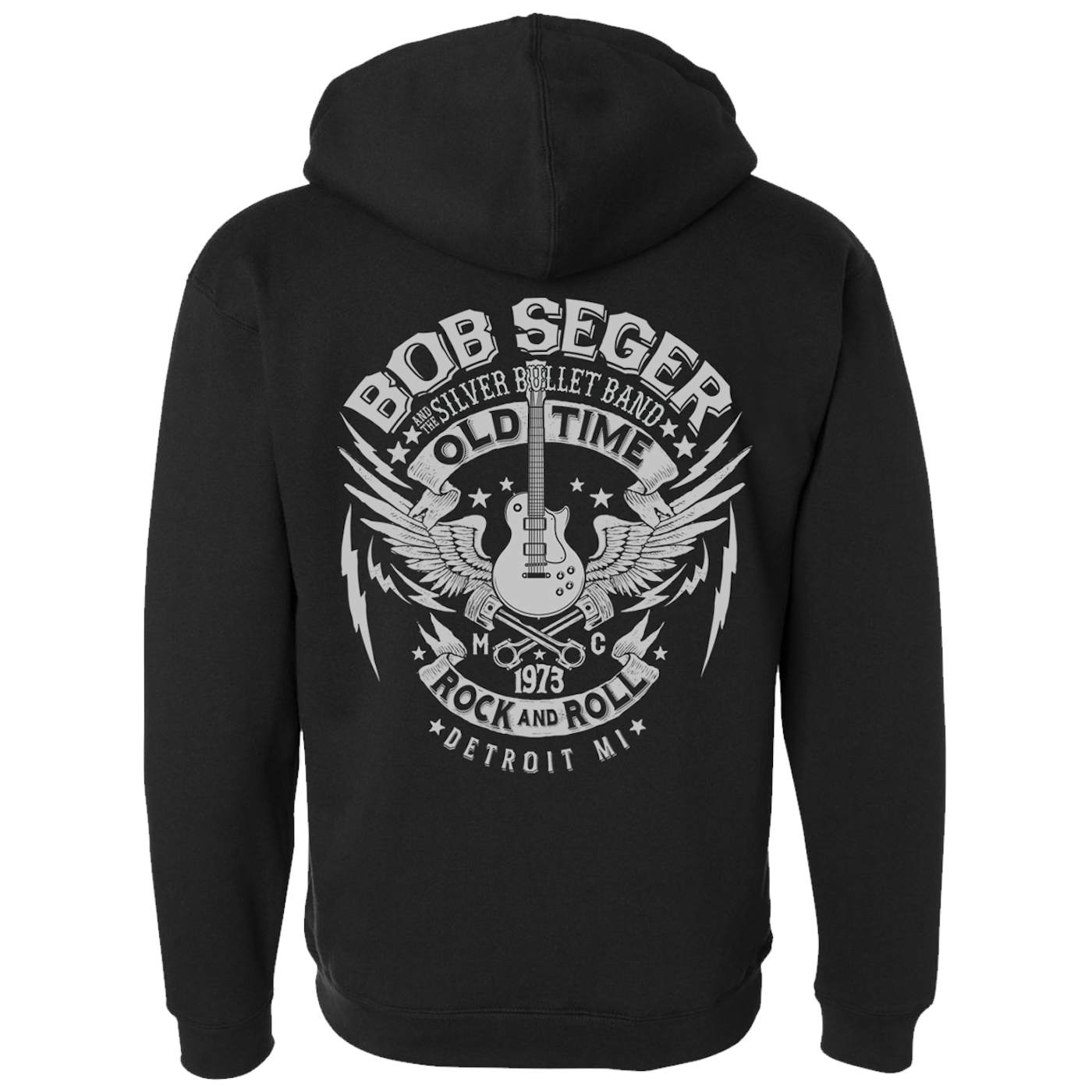 Bob Seger & The Silver Bullet Band Old Time Rock and Roll Sherpa Zip Hoodie