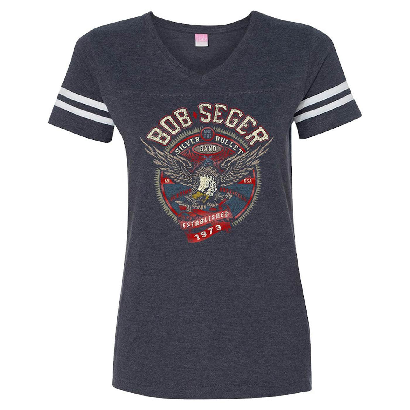 Bob Seger & The Silver Bullet Band Est 1973 Ladies Tee