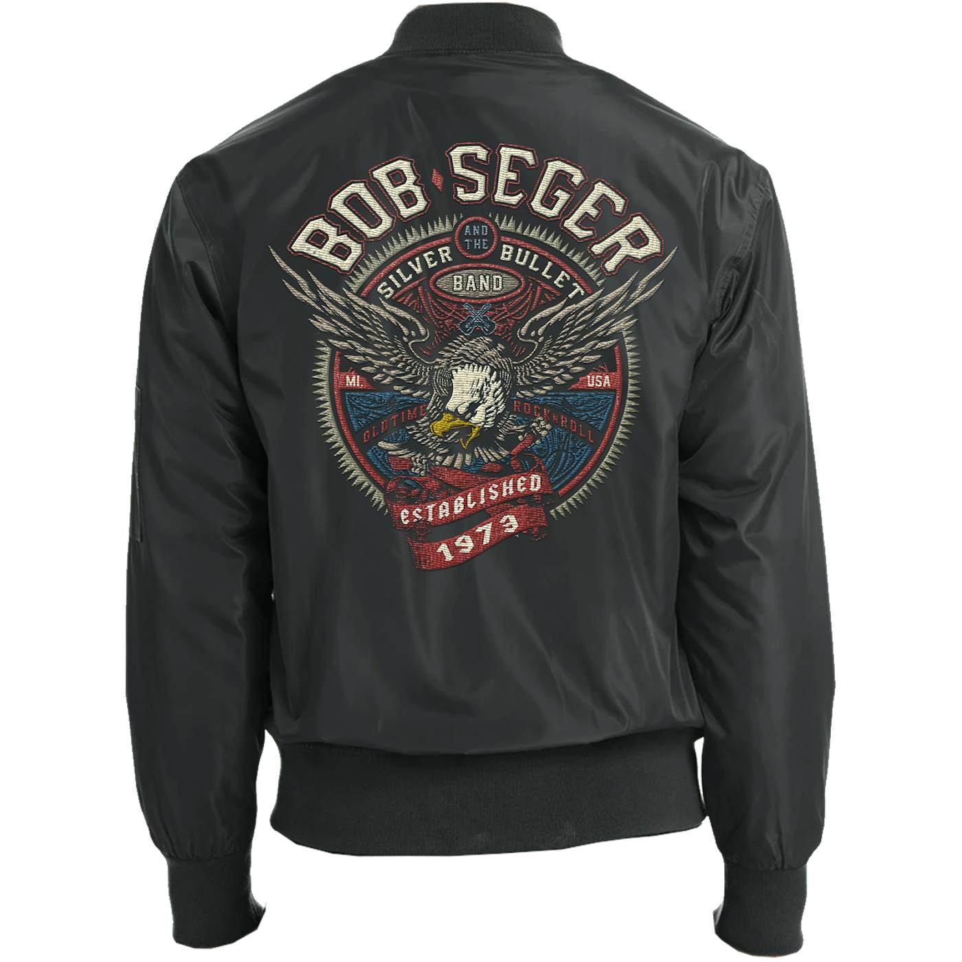 Bob Seger & The Silver Bullet Band Bomber Jacket