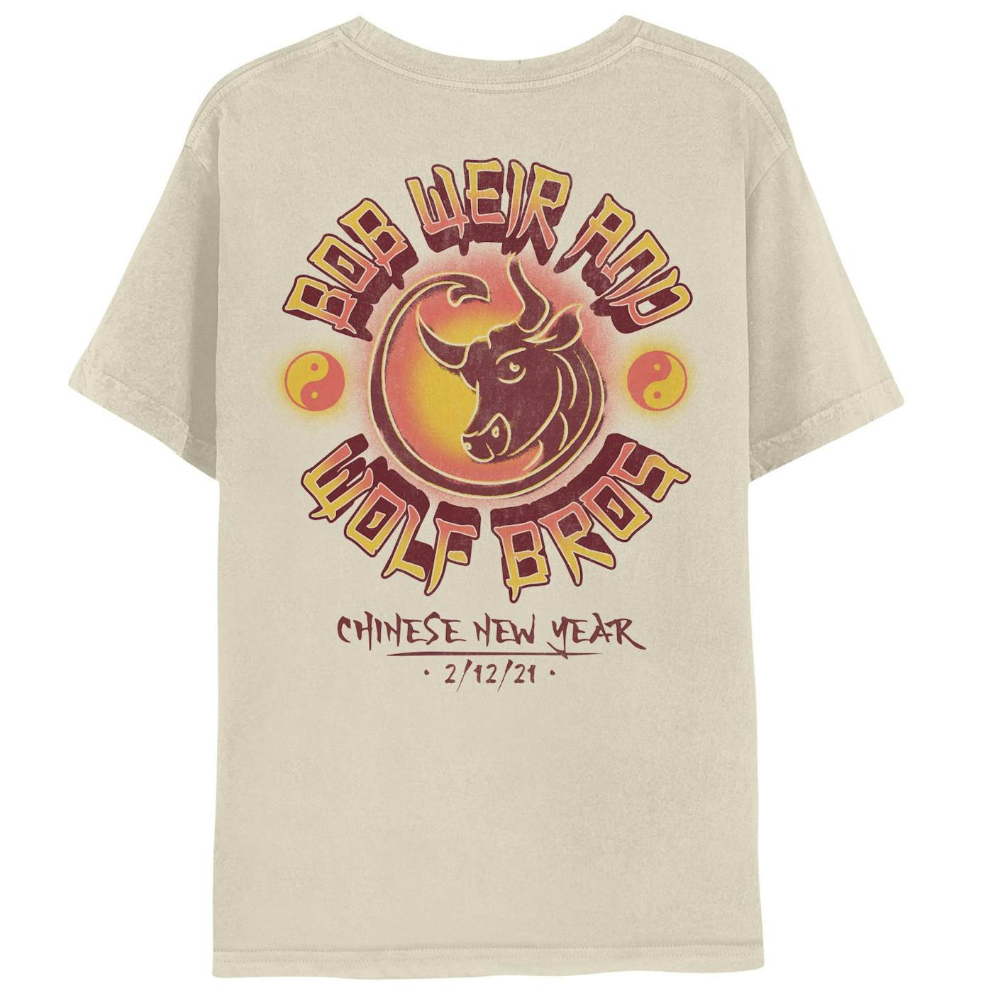 Bob Weir Wolf Brothers Chinese New Year Event Tee