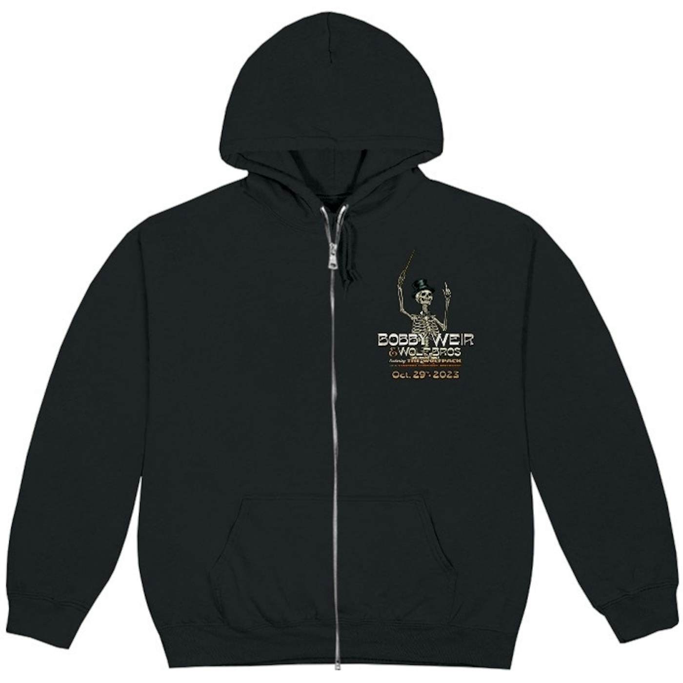 Bob Weir Bobby Weir and Wolf Bros Frost Event Zip Hoodie