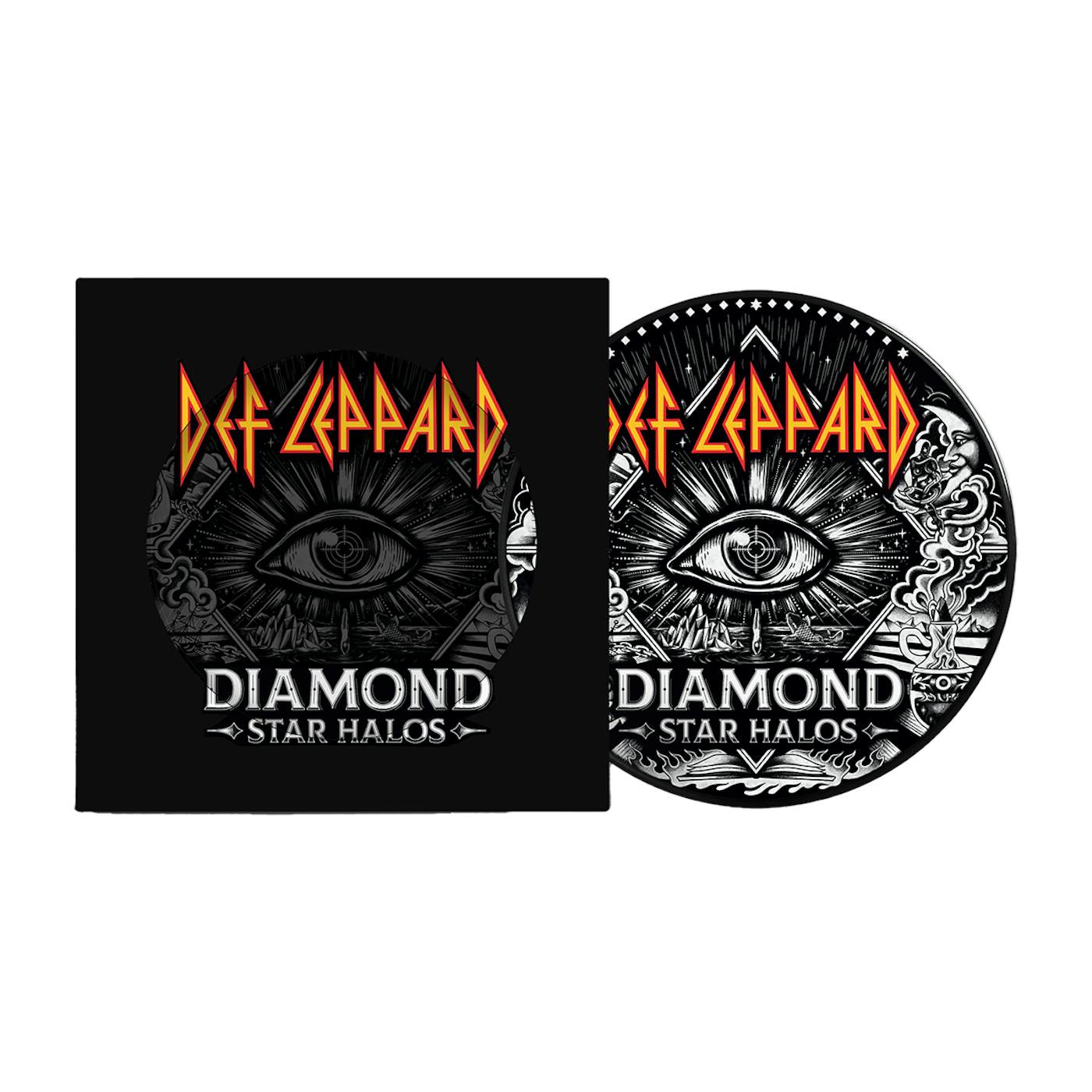 Def Leppard Diamond Star Halos Limited Edition 2LP Picture Disc