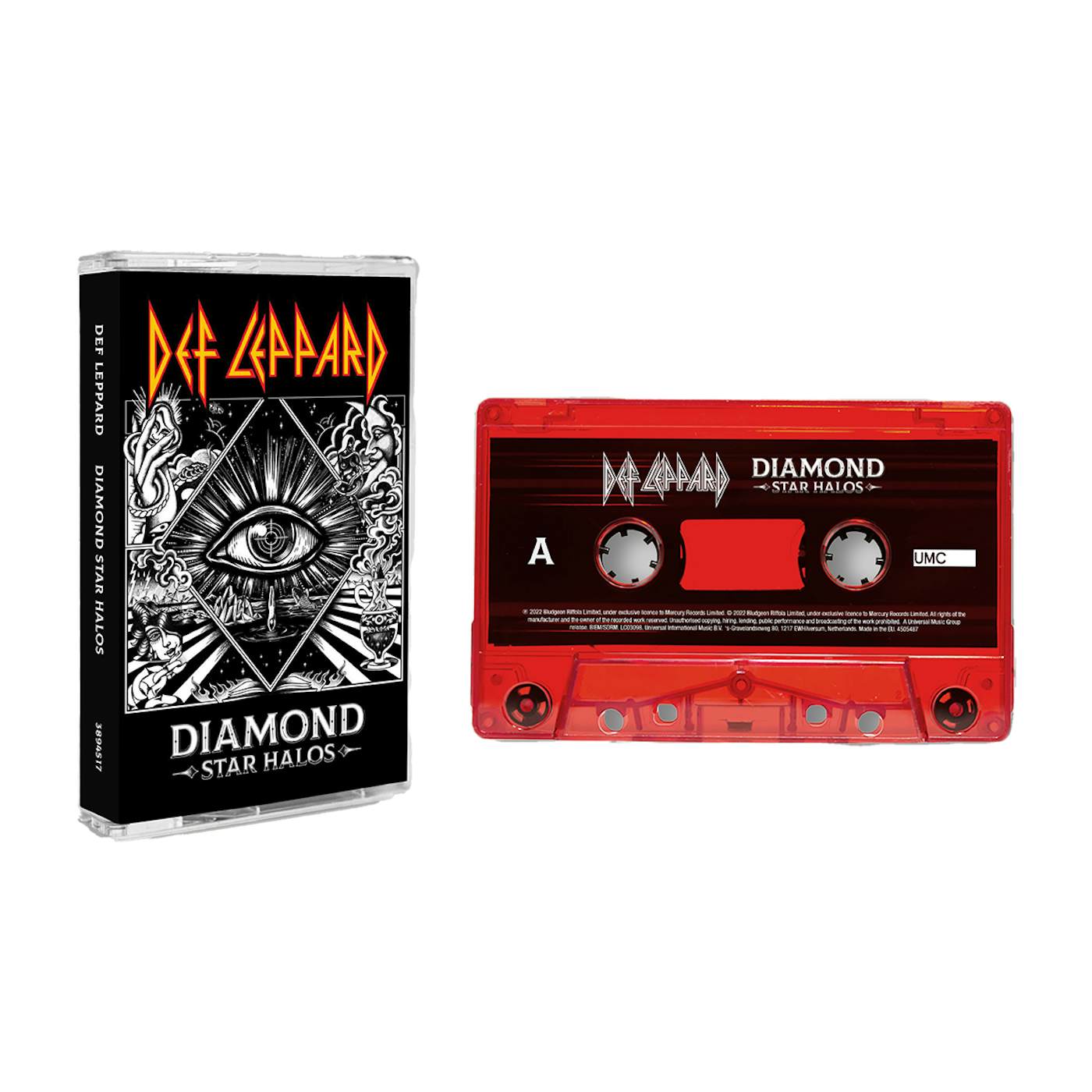 Def Leppard Diamond Star Halos Cassette