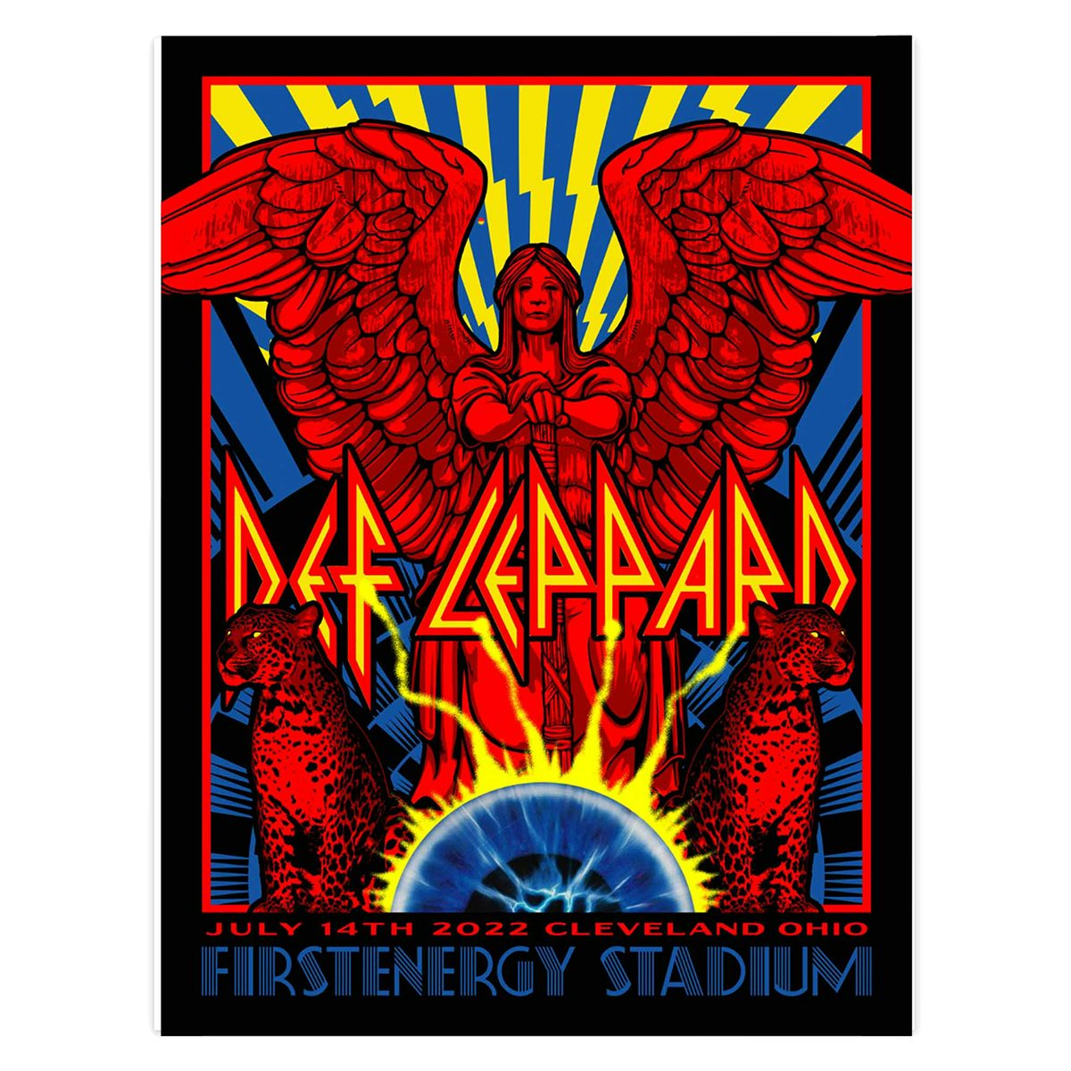 Def Leppard Cleveland First Energy Stadium
