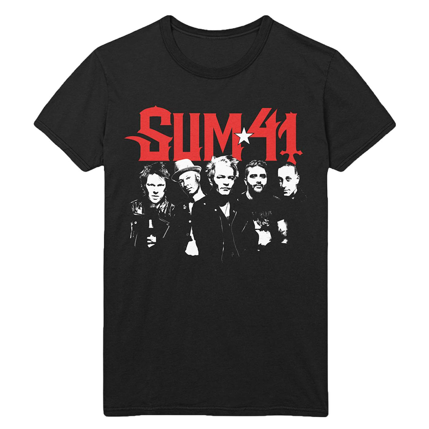 Sum 41 Contrast Portrait T-Shirt