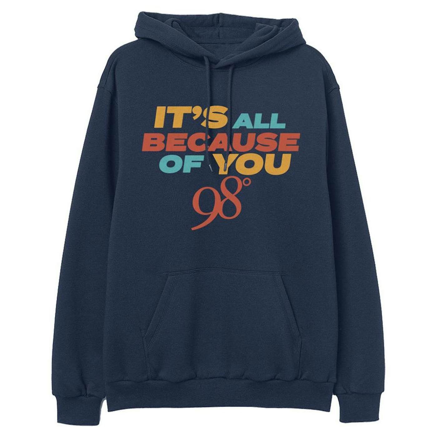 98 Degrees It's All Because of You Hoodie