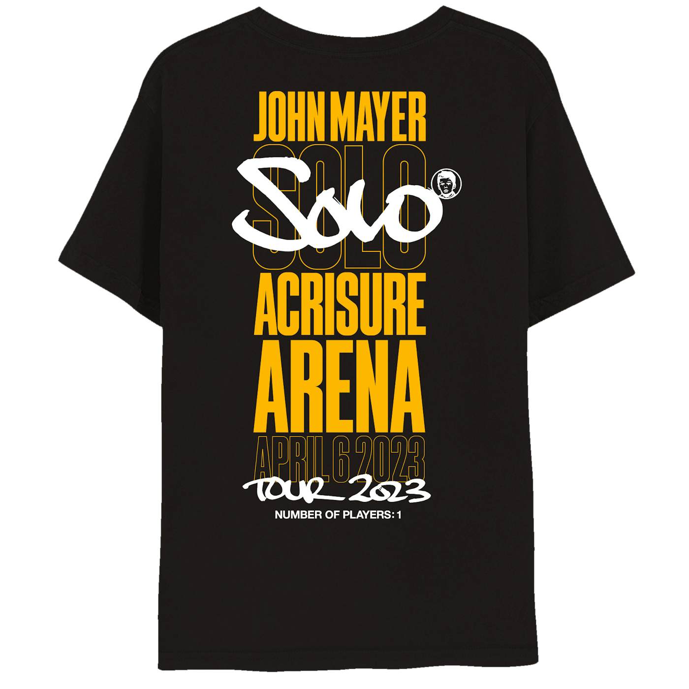 John Mayer Solo Tour Palm Springs Event Tee