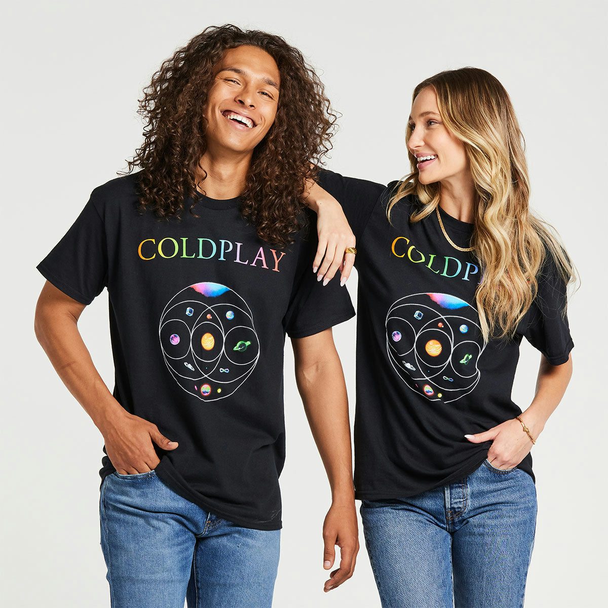 Coldplay MUSIC OF THE SPHERES WORLD TOUR TEE