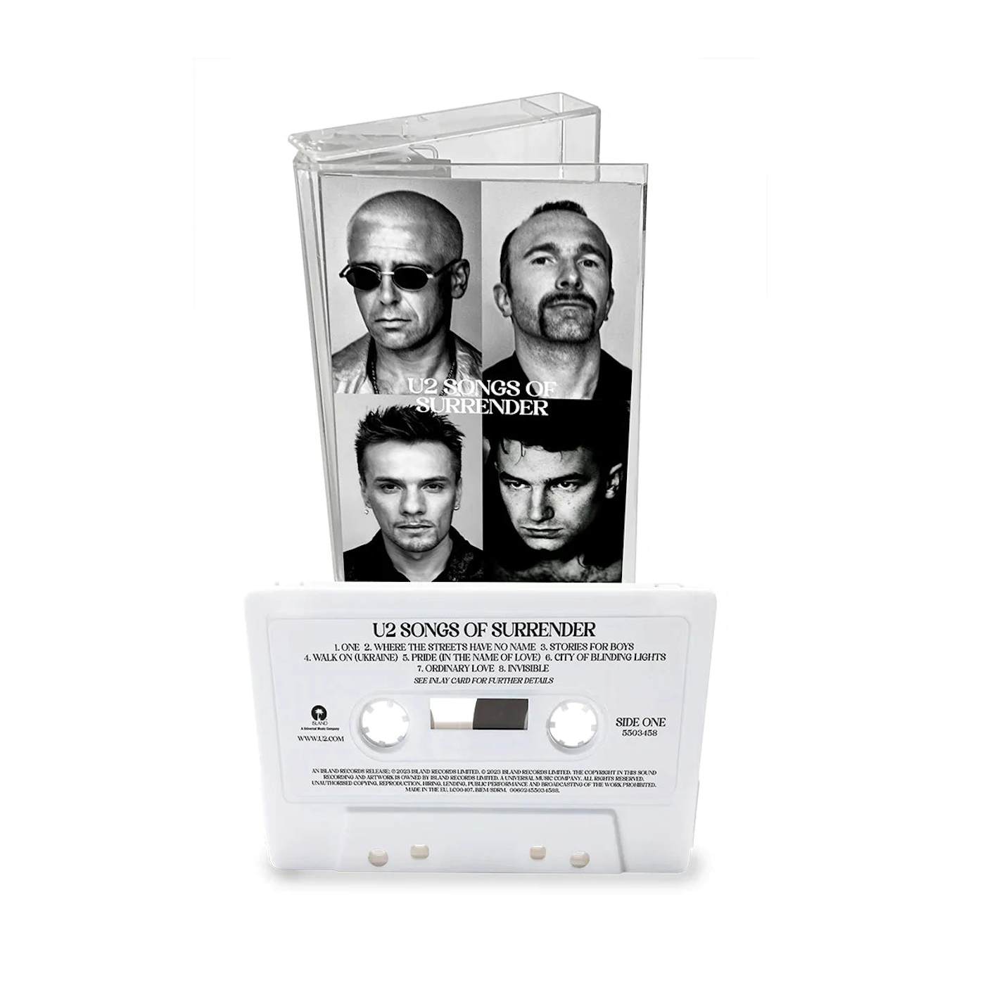 U2 Songs Of Surrender - Exclusive White Cassette (Limited Edition)