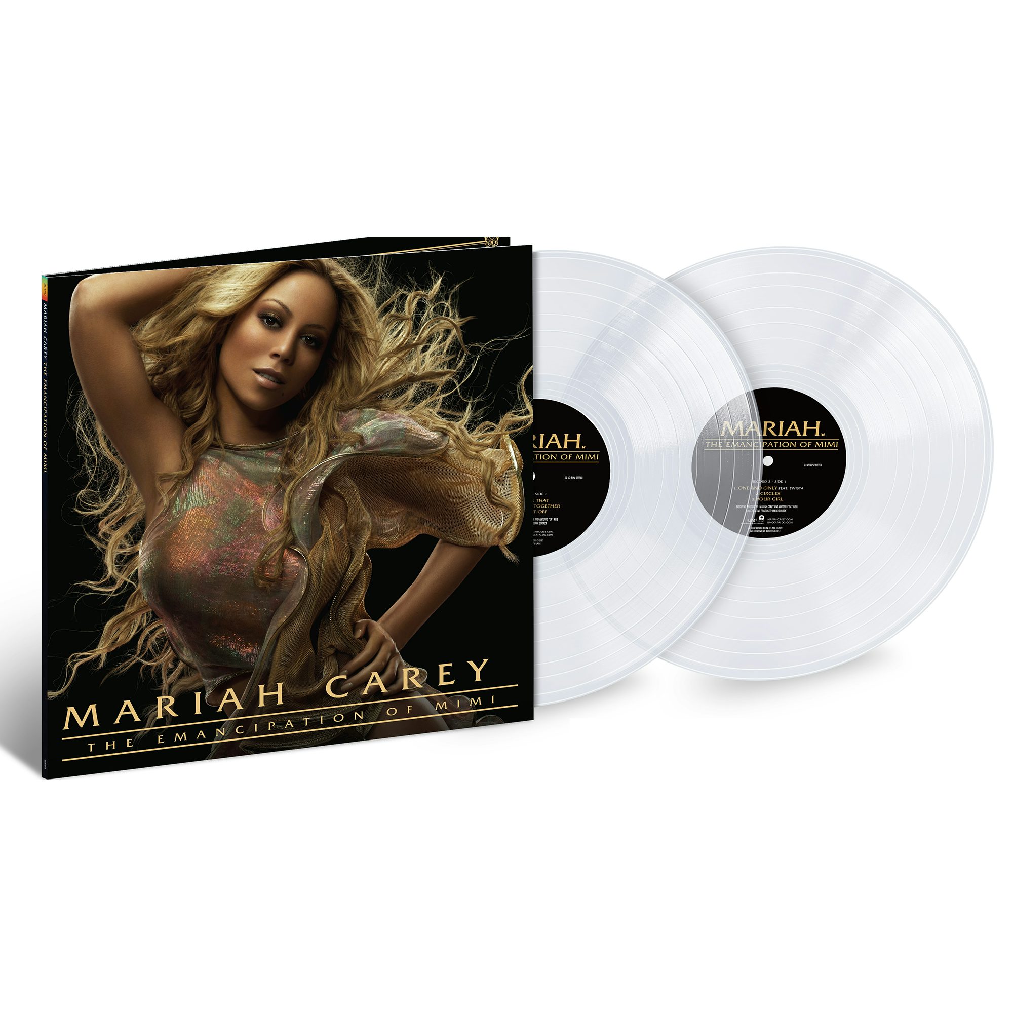 Mariah Carey The Emancipation Of Mimi Limited Edition Clear Vinyl 2LP