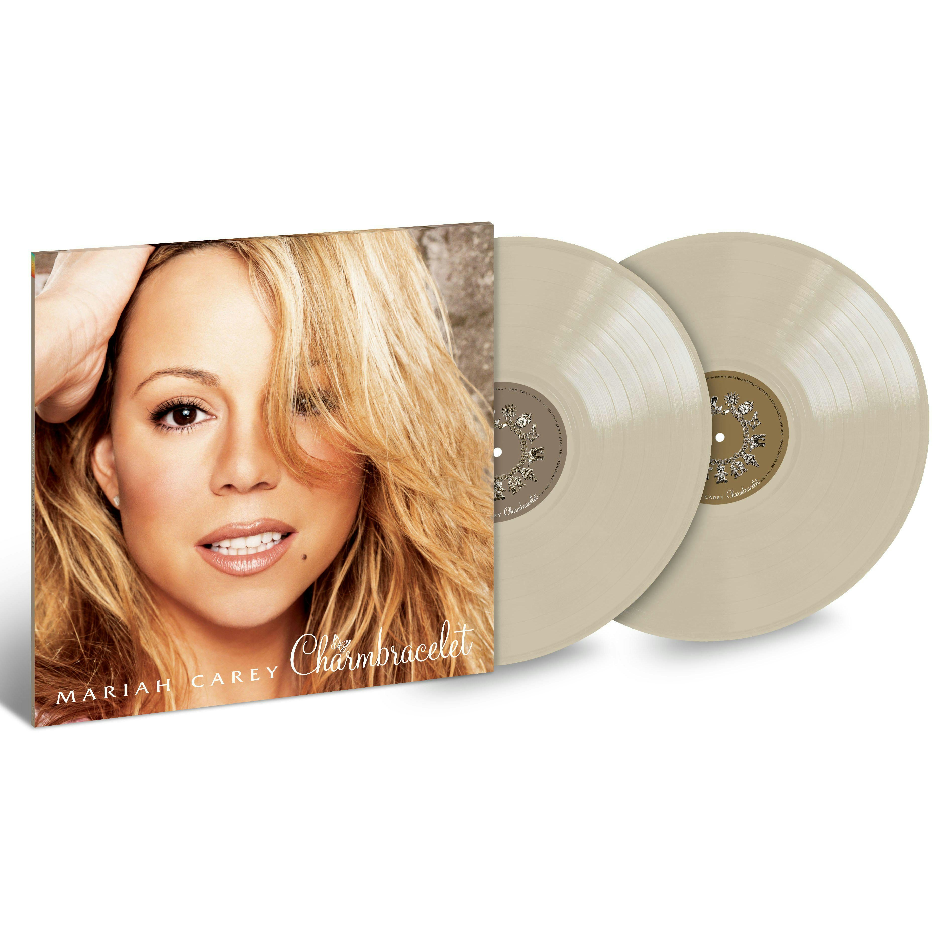 Mariah Carey Charmbracelet Limited Edition Bone Vinyl 2LP