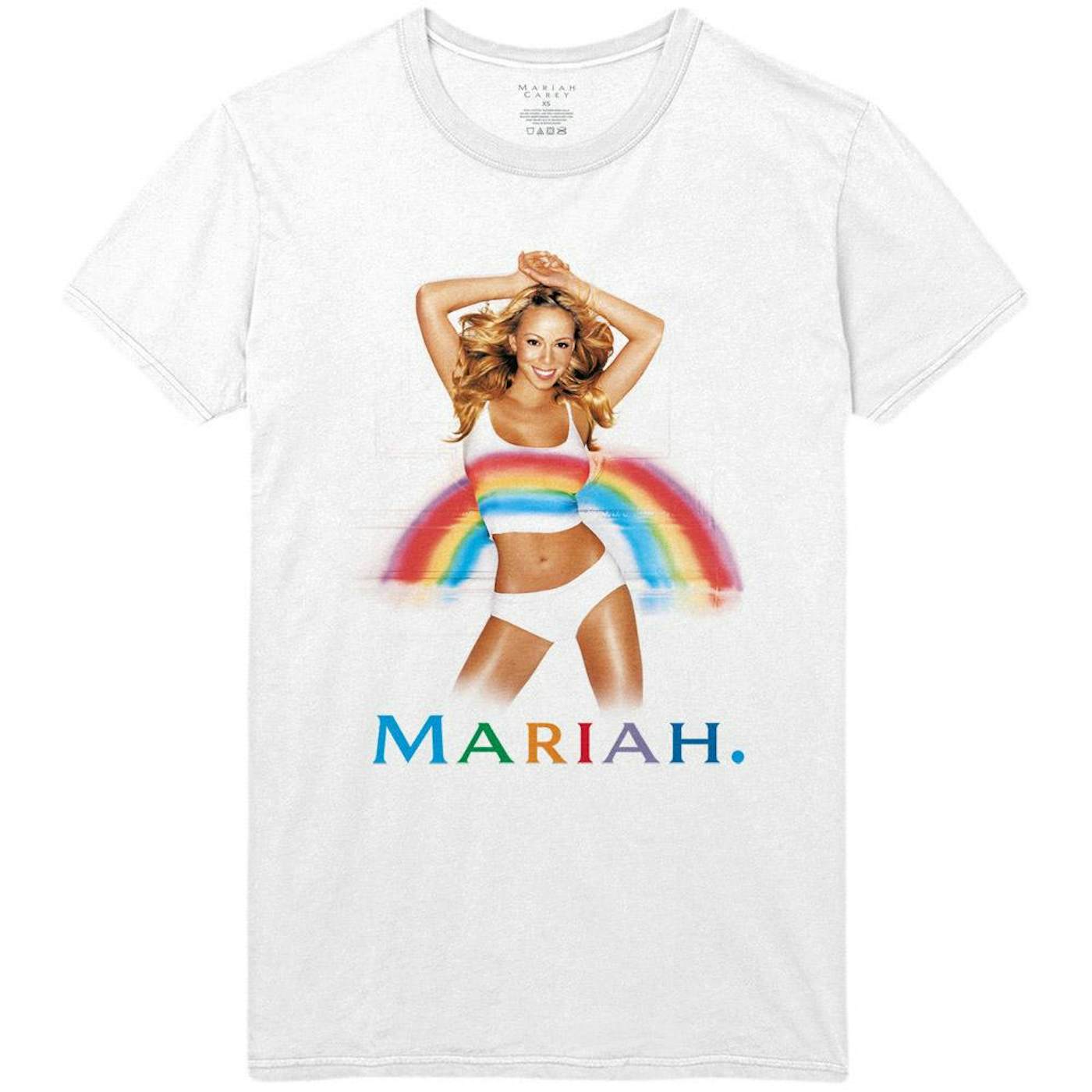 Mariah Carey Rainbow Photo Tee