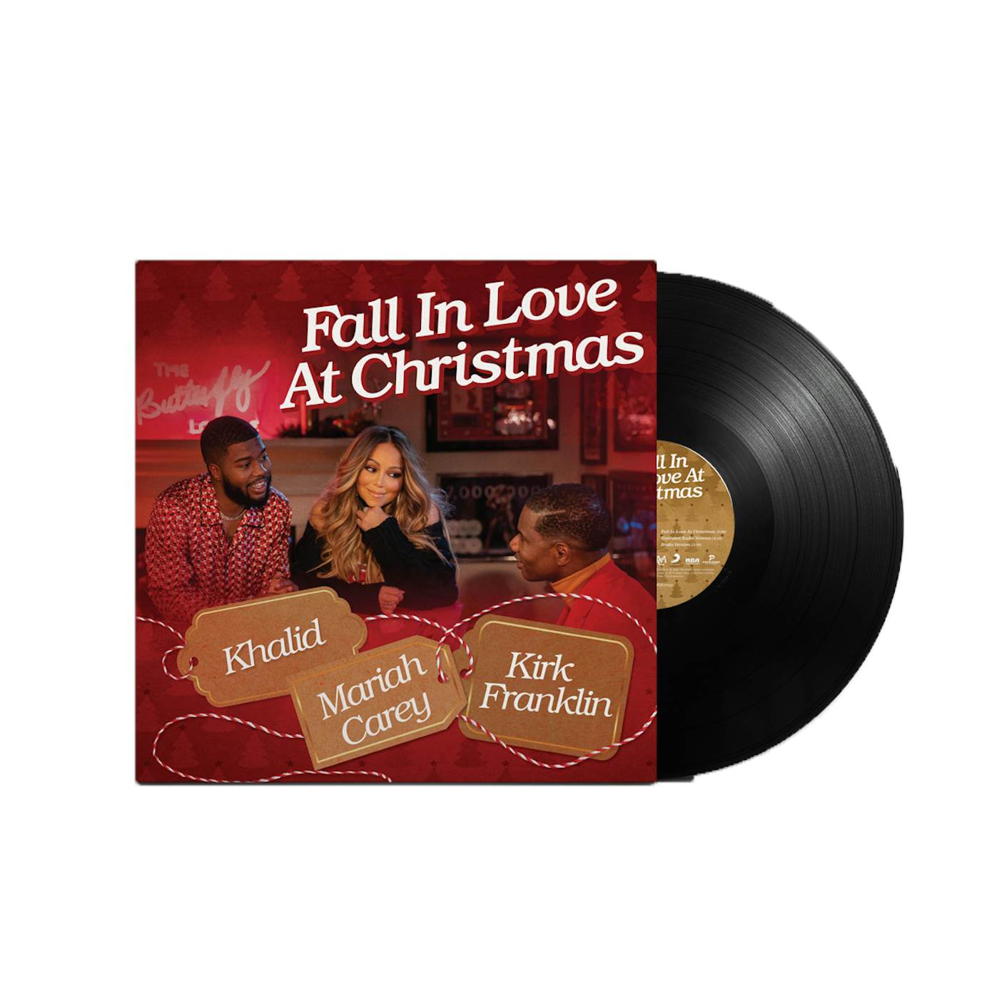 Mariah Carey Fall In Love At Christmas LP (Vinyl)