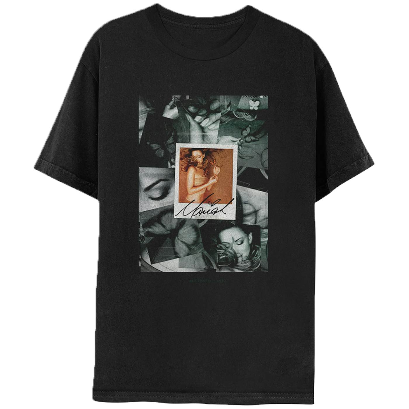 Mariah Carey Butterfly Collage Tee