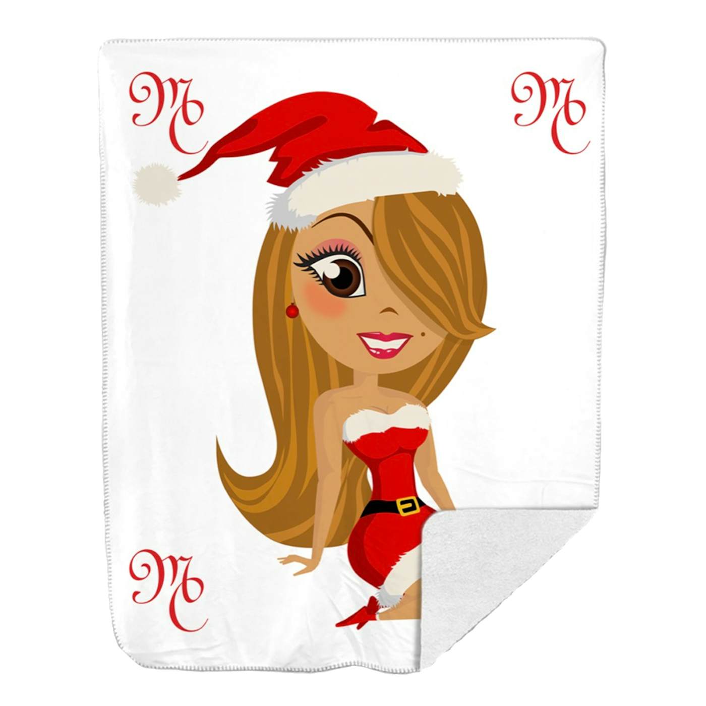 Mariah Carey MC Cartoon Blanket