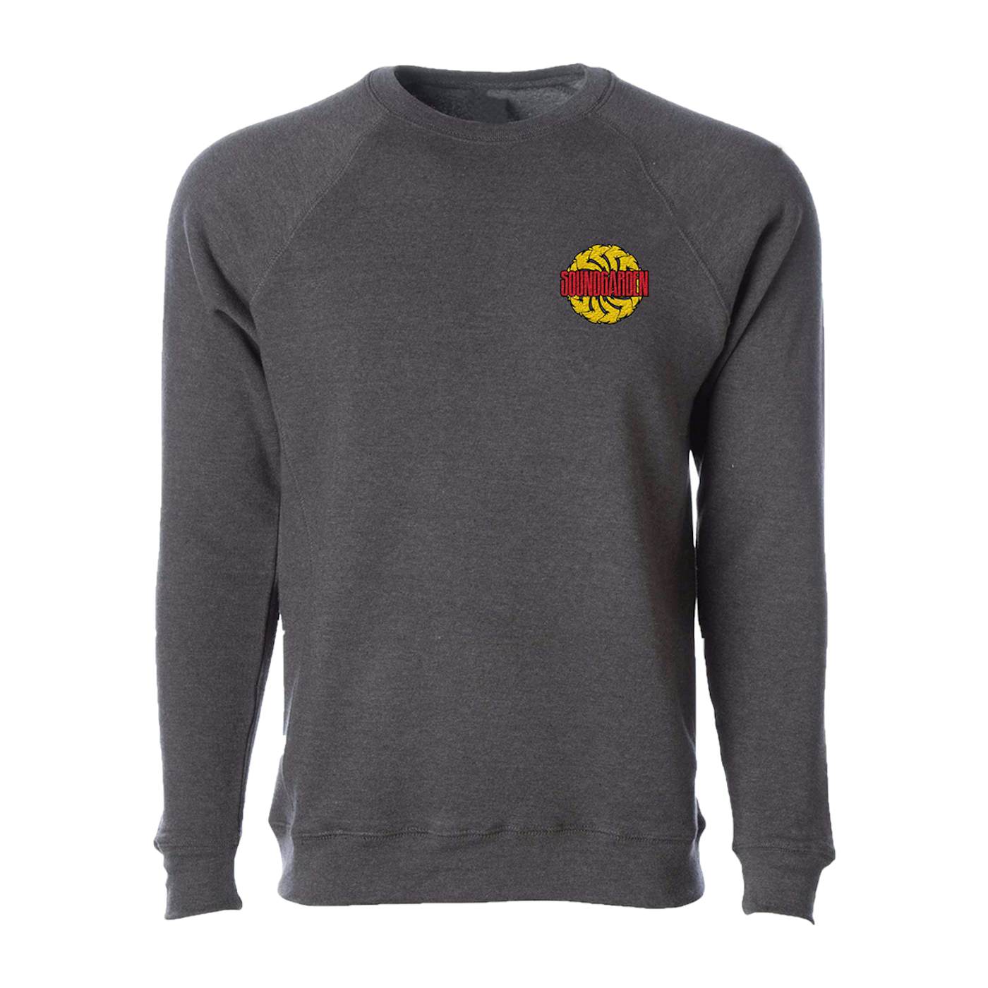 Soundgarden Sawblade Carbon Embroidered Crewneck Sweater