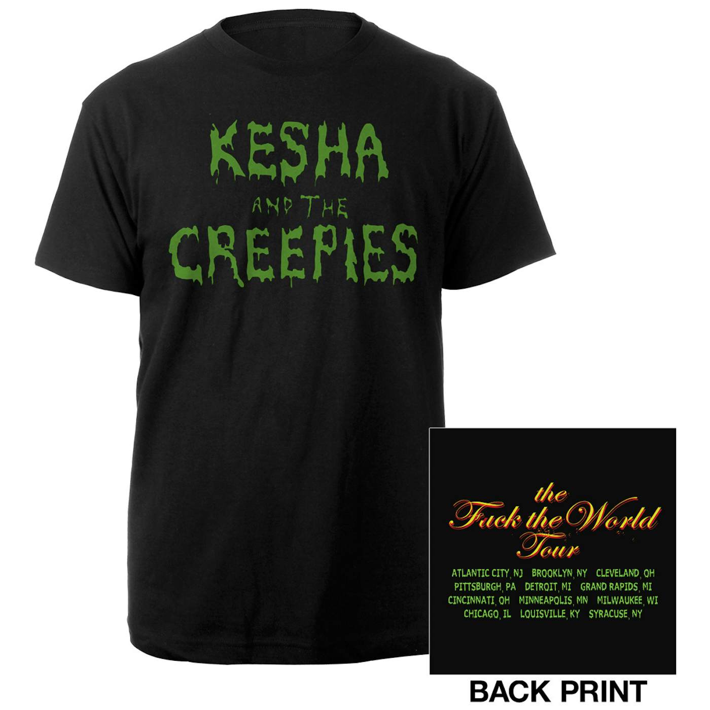 Kesha and the Creepies Tour Tee