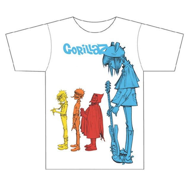 Gorillaz Noodle White TShirt