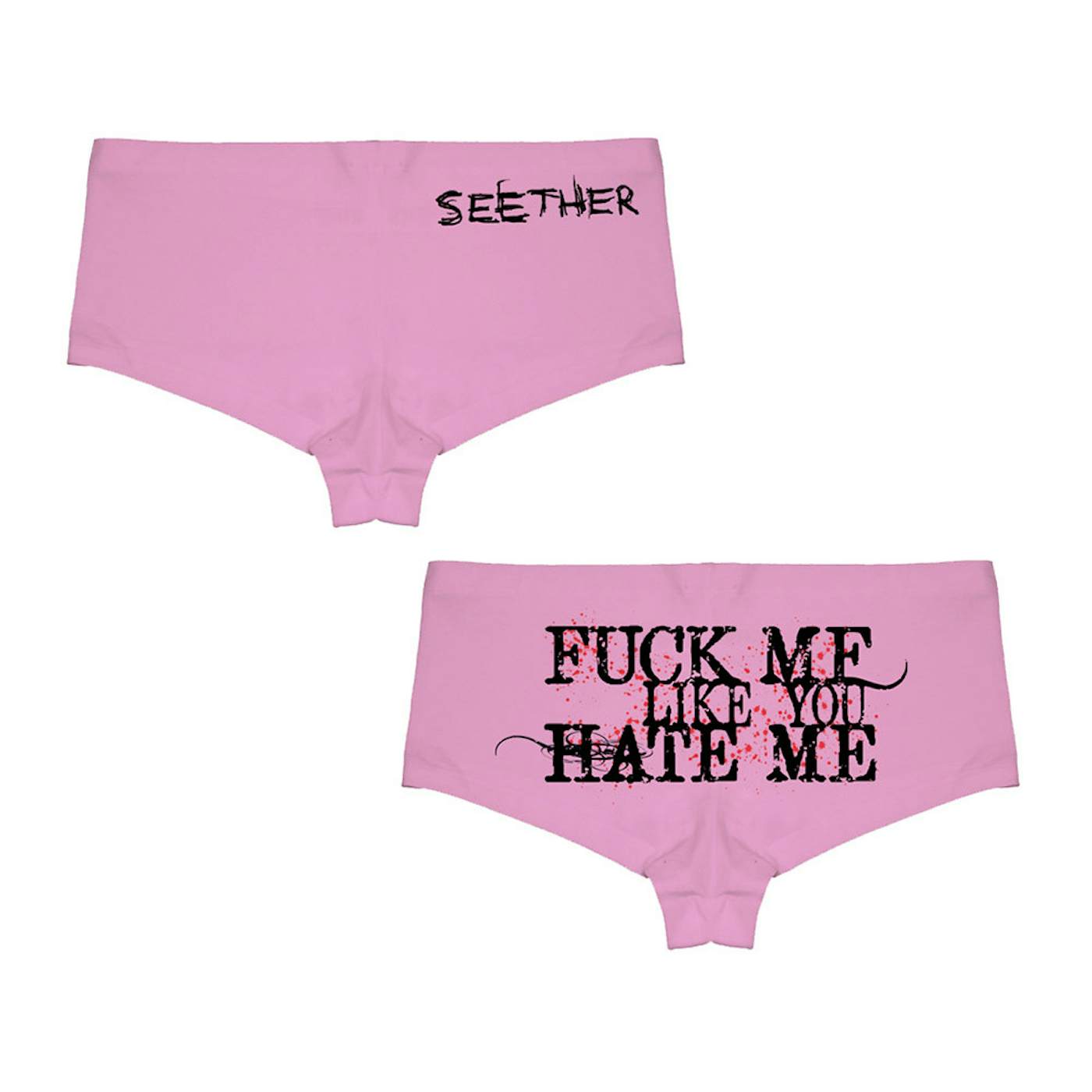 Seether Fuck Me Like You Hate Me Panties