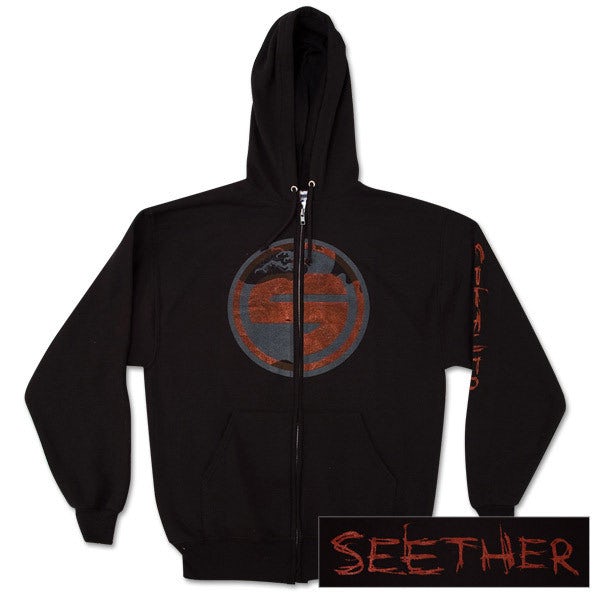 seether zip hoodie