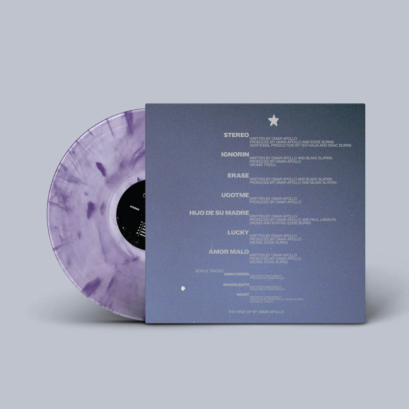 Omar Apollo Stereo (Limited Edition + Exclusive Purple Marble Variant)