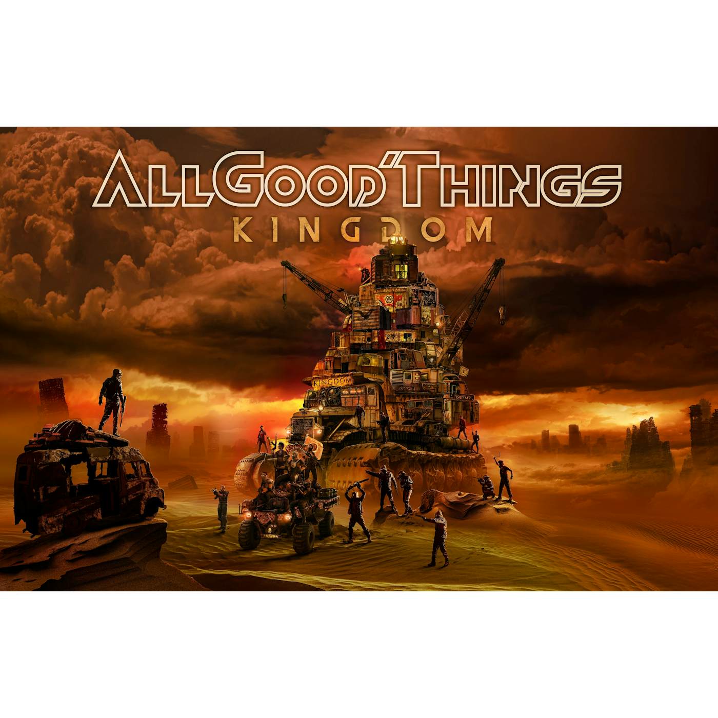 ALL GOOD THINGS - "KINGDOM" POSTER **SIGNED**