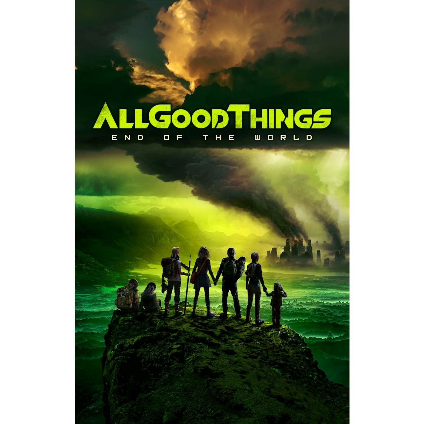 ALL GOOD THINGS - "END OF THE WORLD" POSTER **SIGNED**