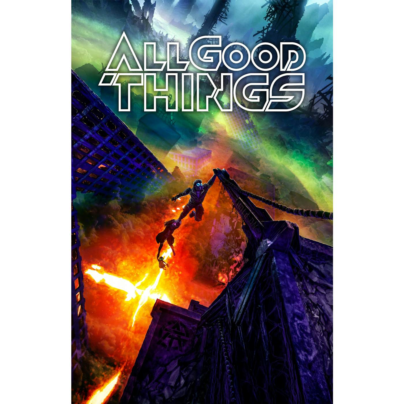 ALL GOOD THINGS - "HOLD ON" POSTER
