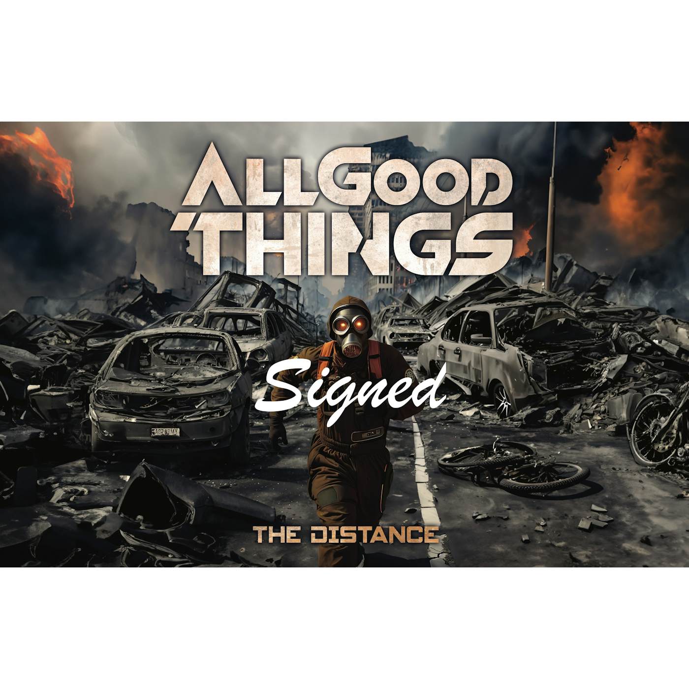 ALL GOOD THINGS - "THE DISTANCE" POSTER **SIGNED**