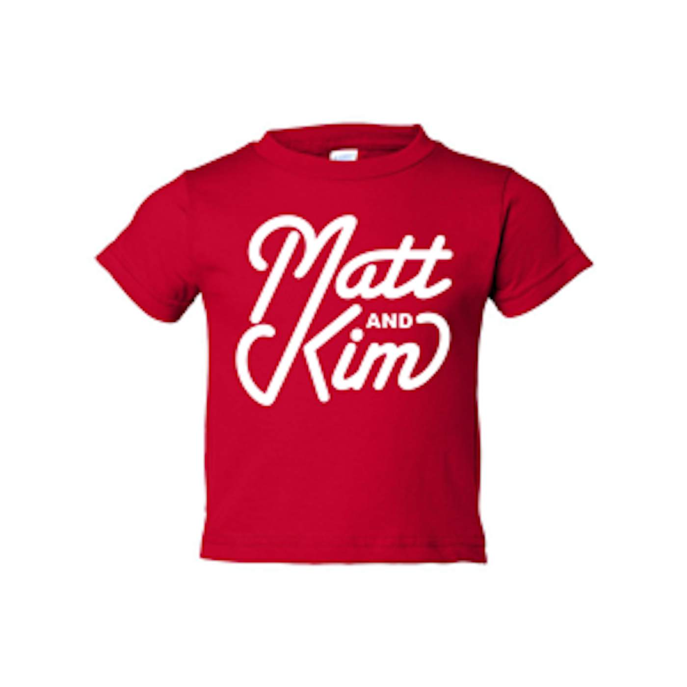 Matt and Kim Script Toddler Tee