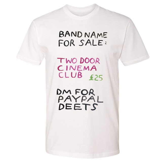 Two Door Cinema Club Paypal Tee