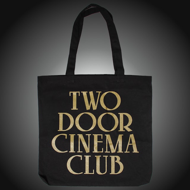 Two Door Cinema Club Gold Logo Tote