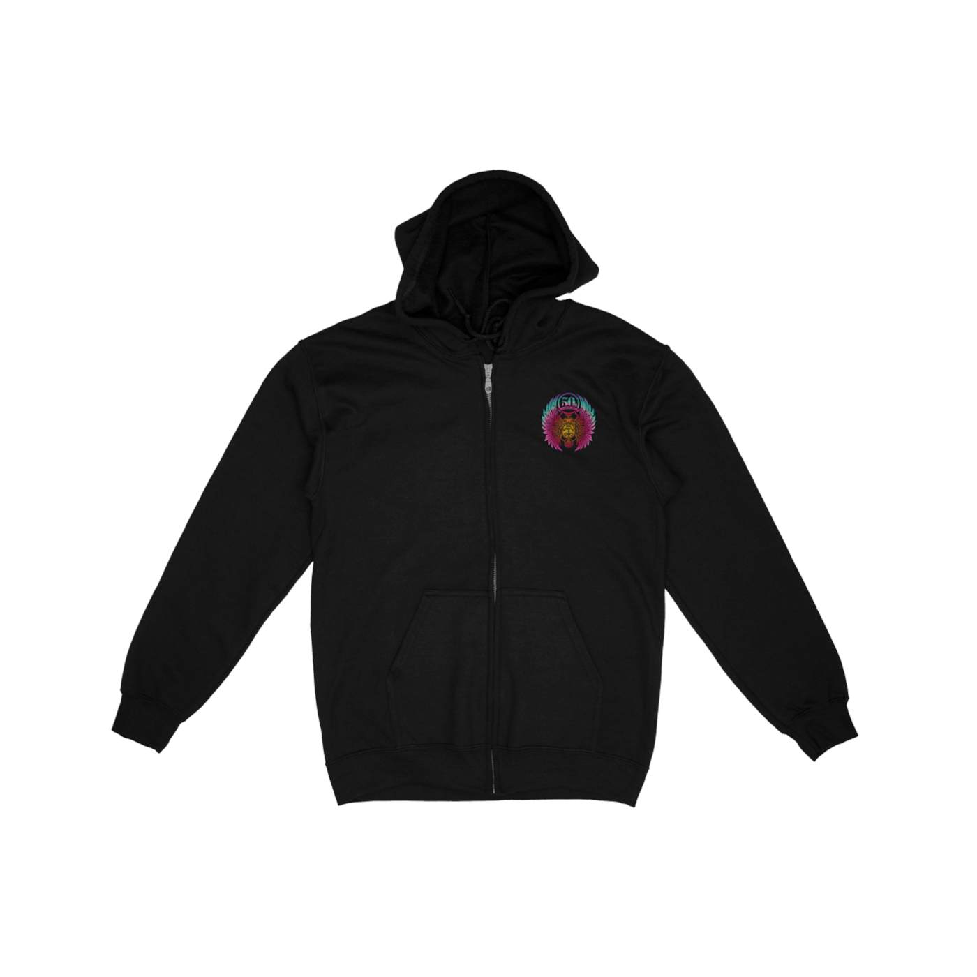 Journey Black Freedom 1973-2023 Zip Up Hoodie