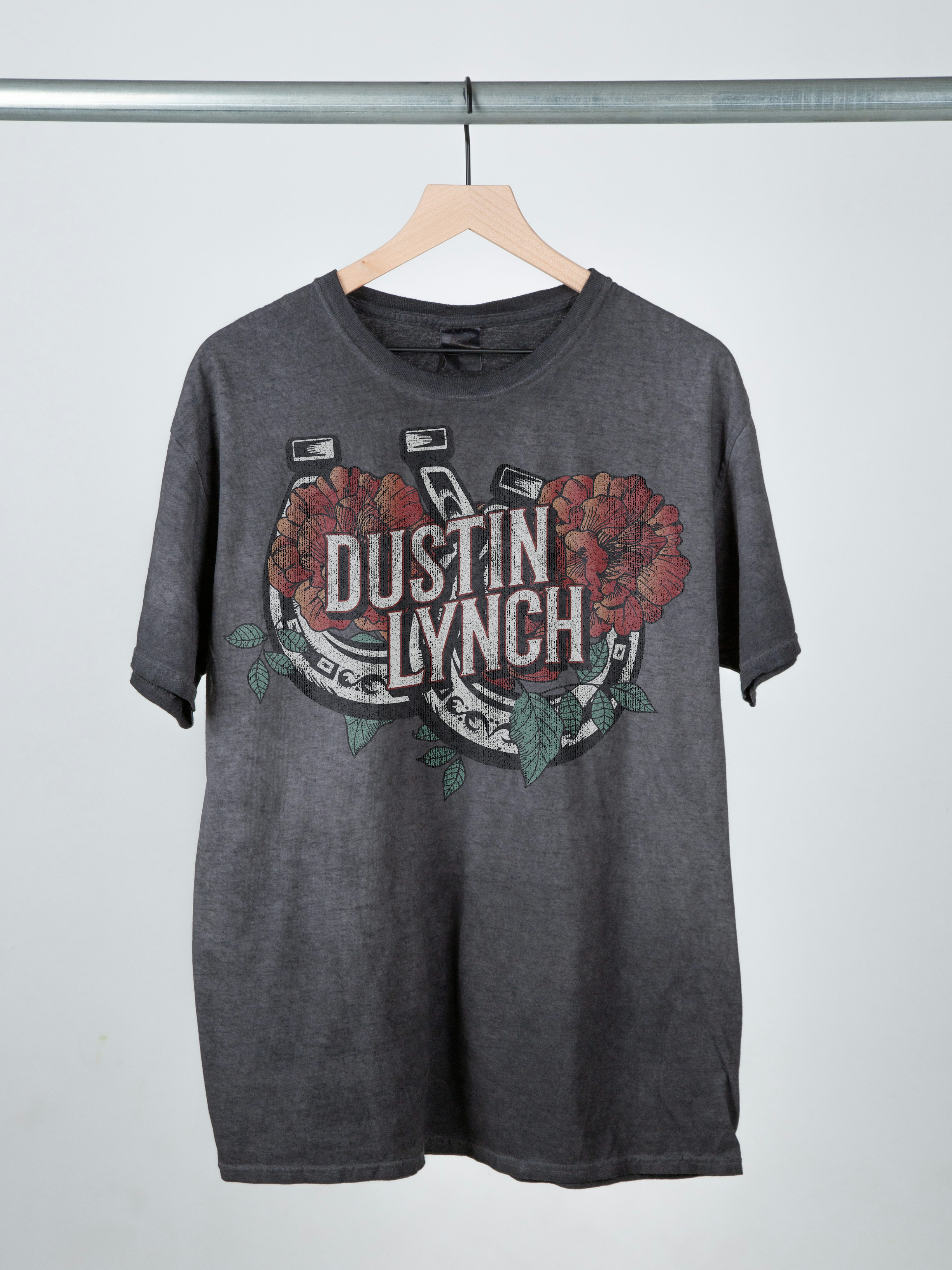 Dustin Lynch Horseshoe & Rose Tee