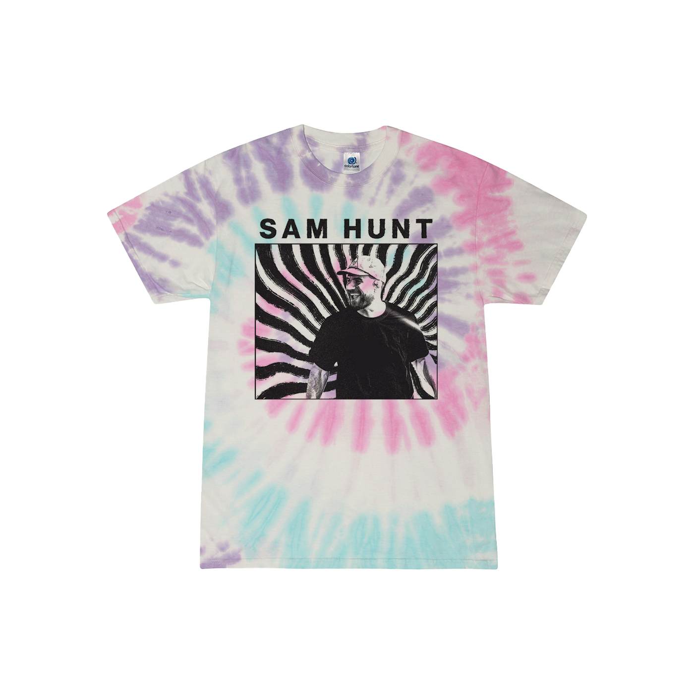 Sam Hunt Tie-Dye Photo Tee