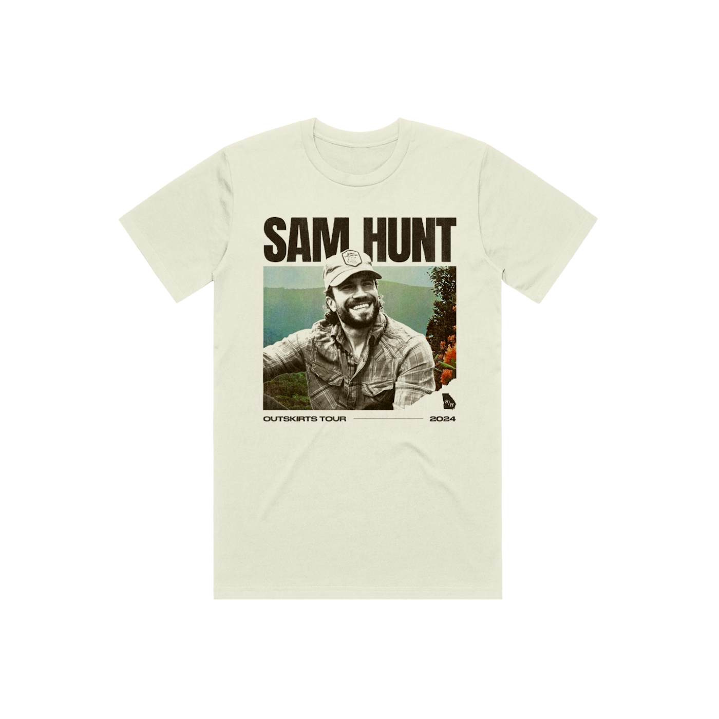 Sam Hunt Outskirts 2024 Tour Tee