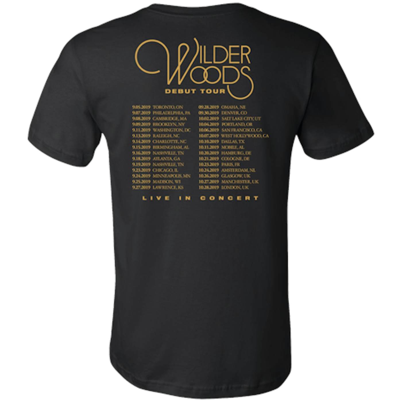 Wilder Woods Debut Tour Tee
